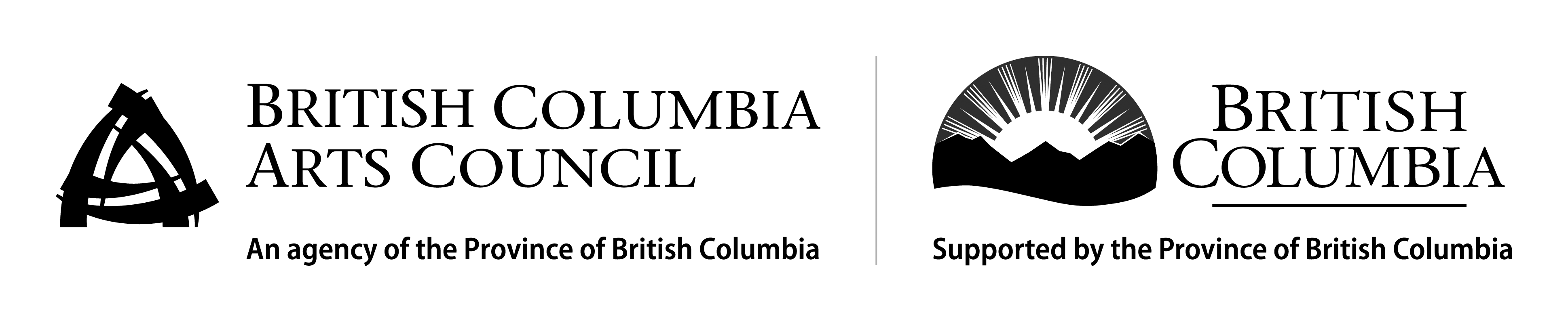 British Columbia Arts Council and BC Gaming